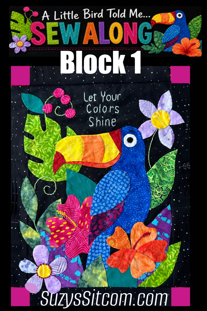 A Little Bird Told Me Block 1