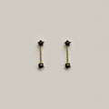 Merewif onyx Andy earrings at Clad, a sustainable clothing boutique in Asheville, North Carolina