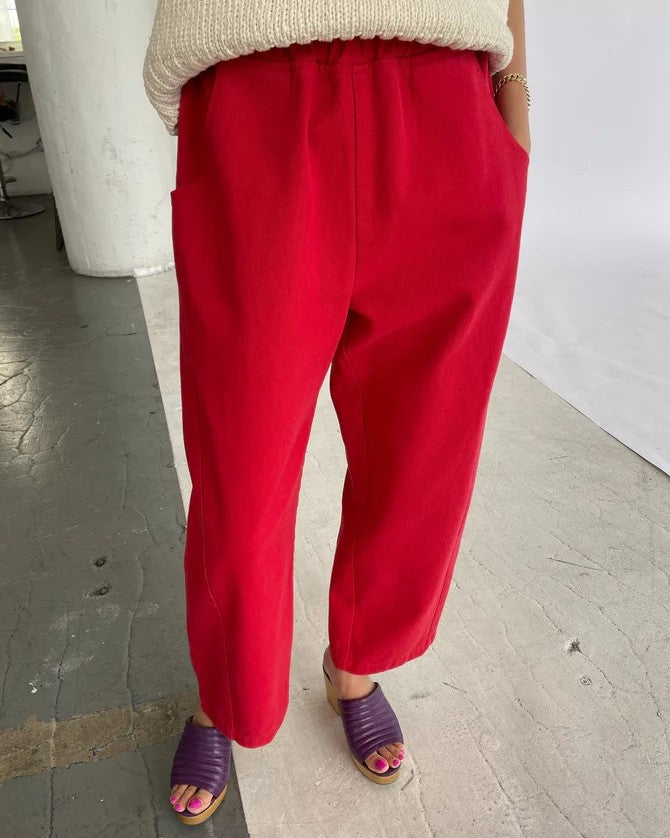 Le Bon Shoppe crayon red arc pants