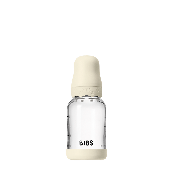 Baby Glass Bottle Boheme Set 4oz Latex - Ivory - Bibsworld store US