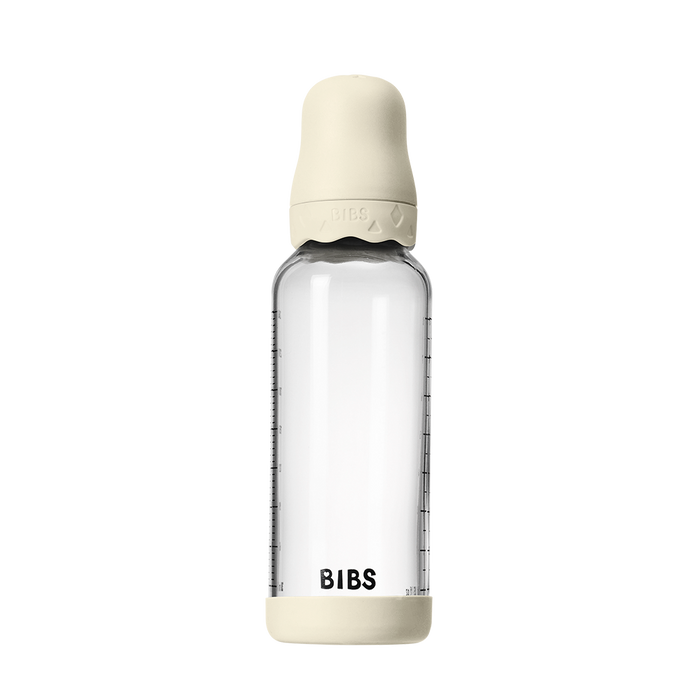 Baby Glass Bottle Boheme Set 8oz Latex - Ivory - Bibsworld store US