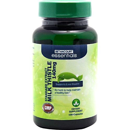 Betancourt Nutrition Betancourt Essentials Milk Thistle - 100 Capsules - 857487004003