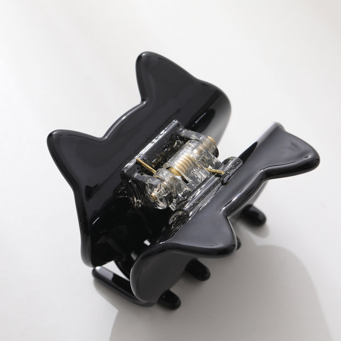 Black Cat Face Claw Clip