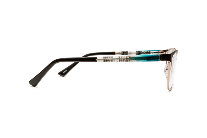 2120103200 Matte brown/Turquoise image-2