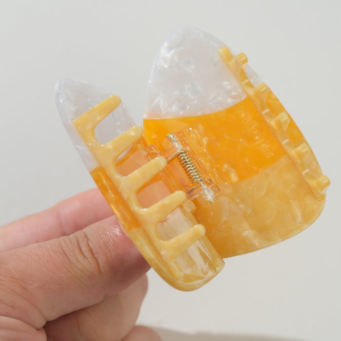 Candy Corn Claw Clip