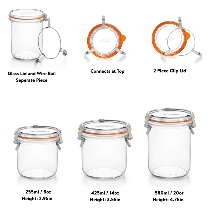 Culinary Host Jar Set - Le Parfait America