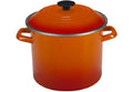Enamel On Steel 8 Qt Stockpot Flame