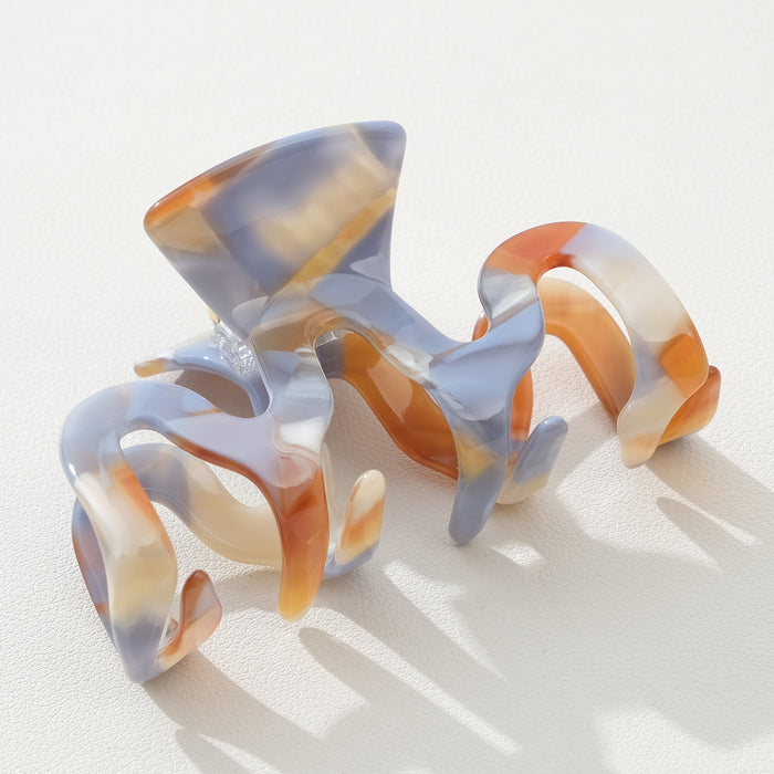Esme Wavy Claw Clip - Large