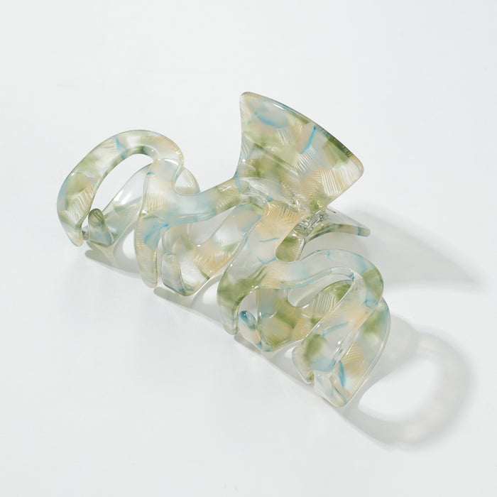 Esme Wavy Claw Clip - Large