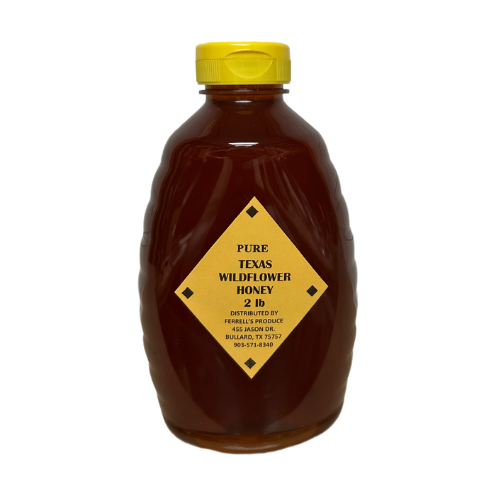 Ferrell's Produce 2lbs Pure Texas Wildflower Honey