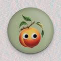 Google peach refrigerator magnet by Stay Home Club