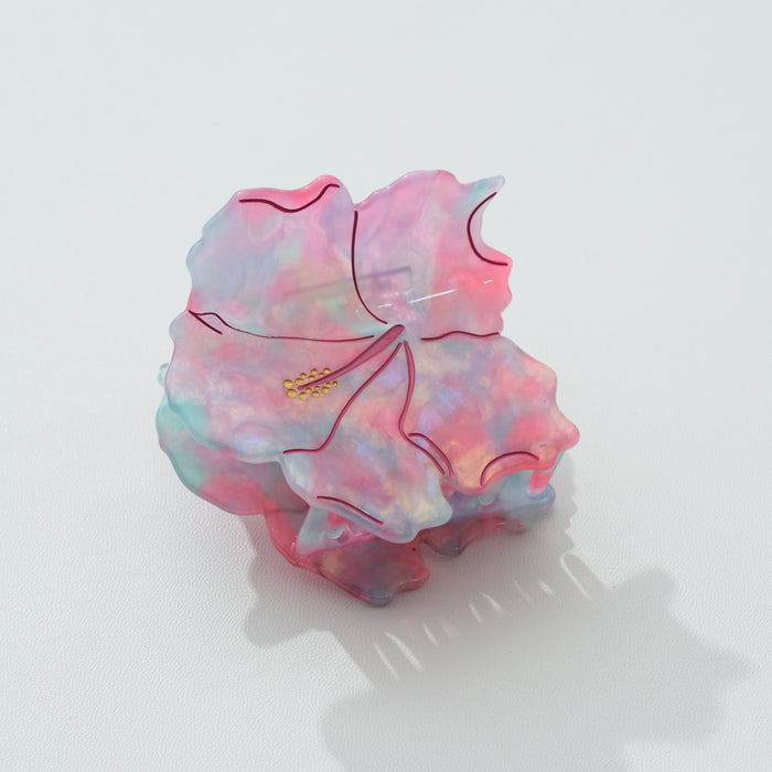 Hibiscus Flower Claw Clip