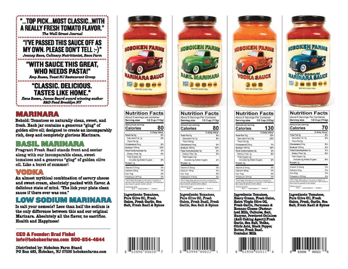 Hoboken Farms Vodka Sauce