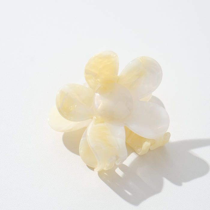 Jasmine Flower Claw Clip - Medium
