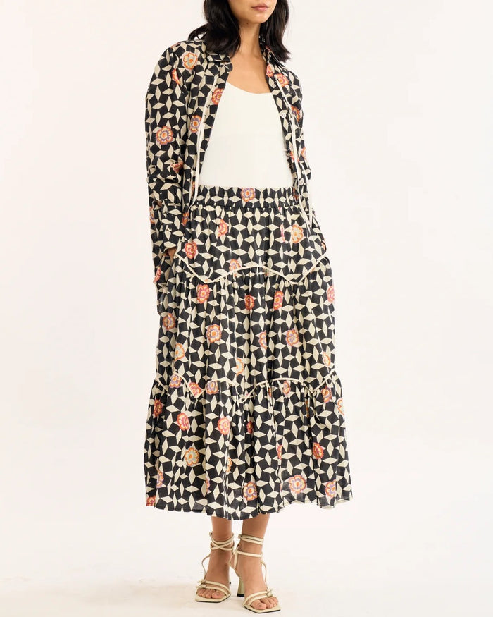 Moss Skirt, Atlas Floral