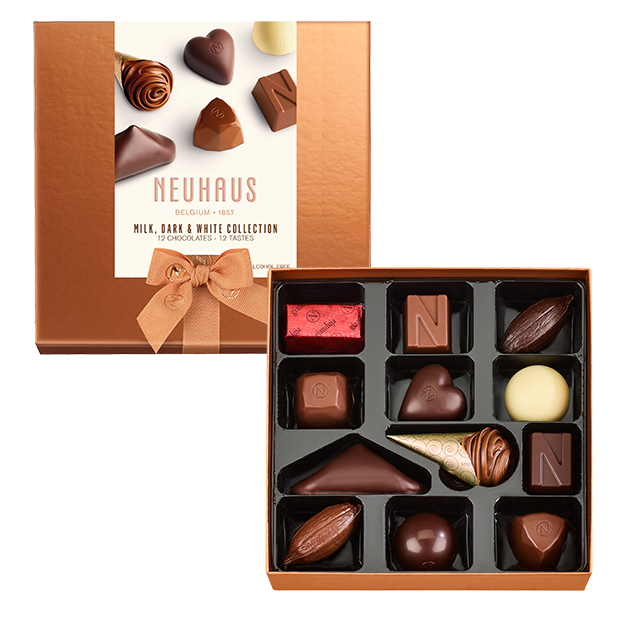 Neuhaus - Neuhaus Discovery Collection Milk Dark White - 12 Pieces