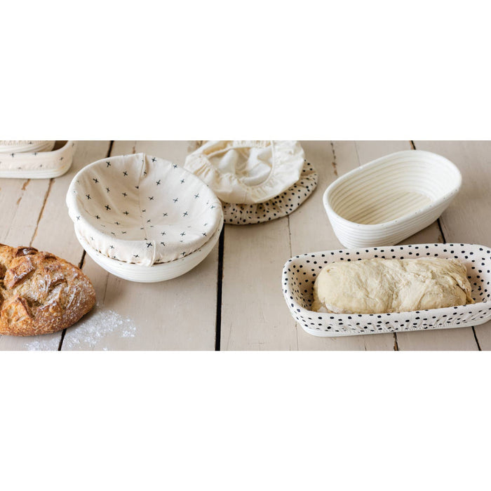 Now Designs by Danica - Banneton Natural Cotton Liner Round