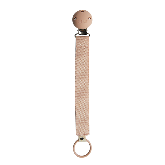Pacifier Clip Ribbon - Blush - BIBS