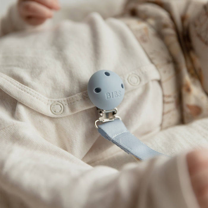 Pacifier Clip Ribbon - Blush - Bibsworld store US