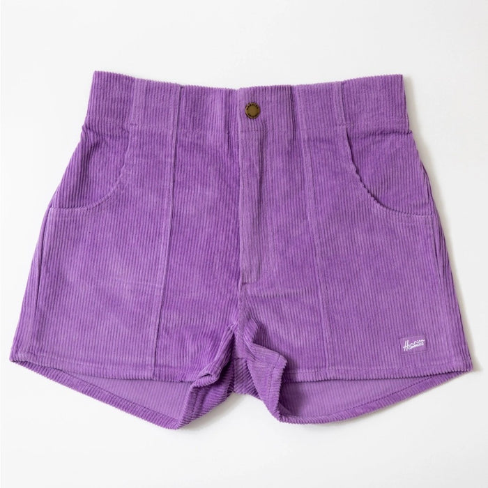 Purple Hammie's corduroy shorts