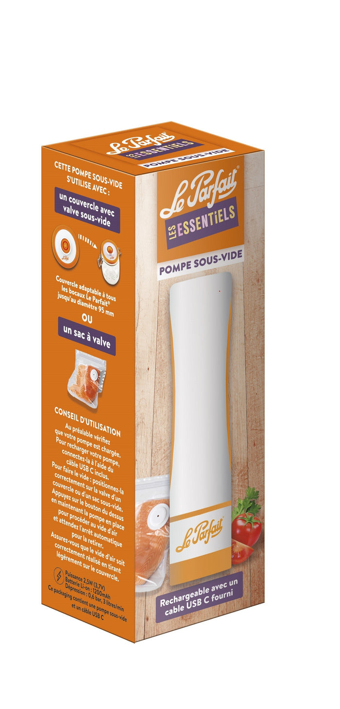 Rechargeable Vacuum Pump - Le Parfait America