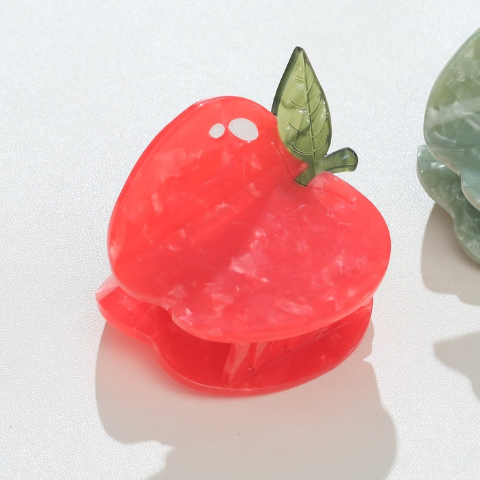 Red Apple Claw Clip