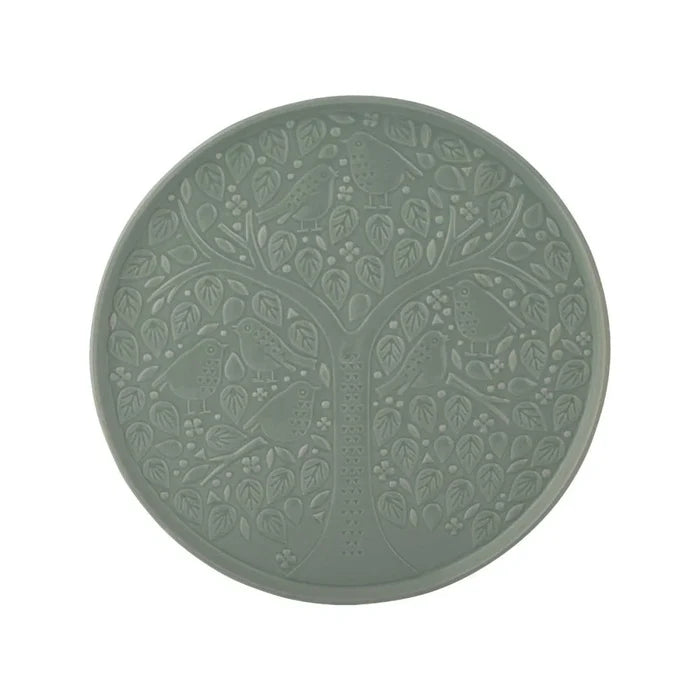 Round Platter in the Forest