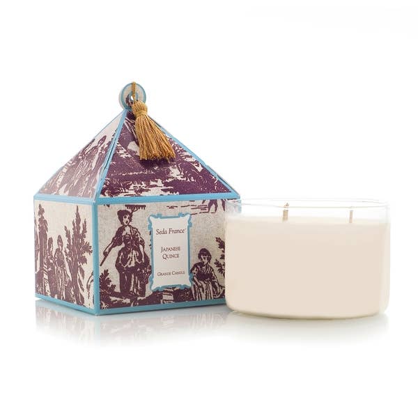 Seda France Candles - Japanese Quince Three Wick Candle