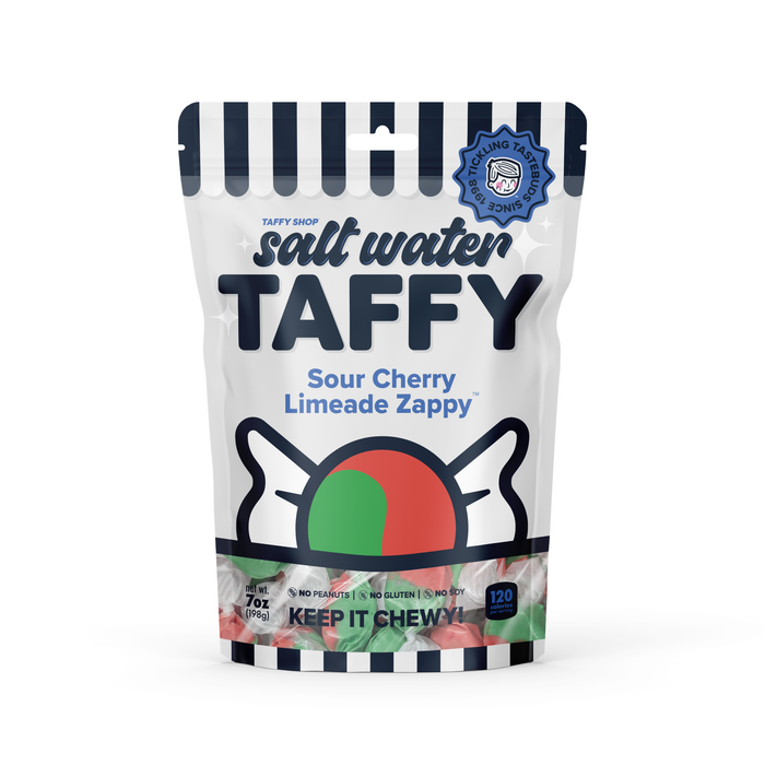 Sour Cherry Limeade Zappy™ Taffy