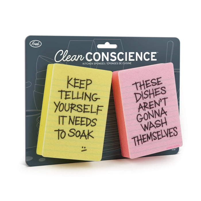 Sponges - CLEAN CONSCIENCE - Passive Aggressive Notes