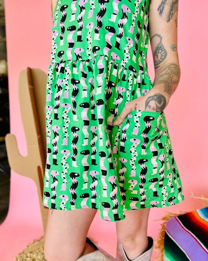 Nooworks sssnakes big pocket dress