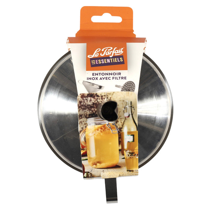 Stainless Steel Funnel with Filter - Le Parfait America