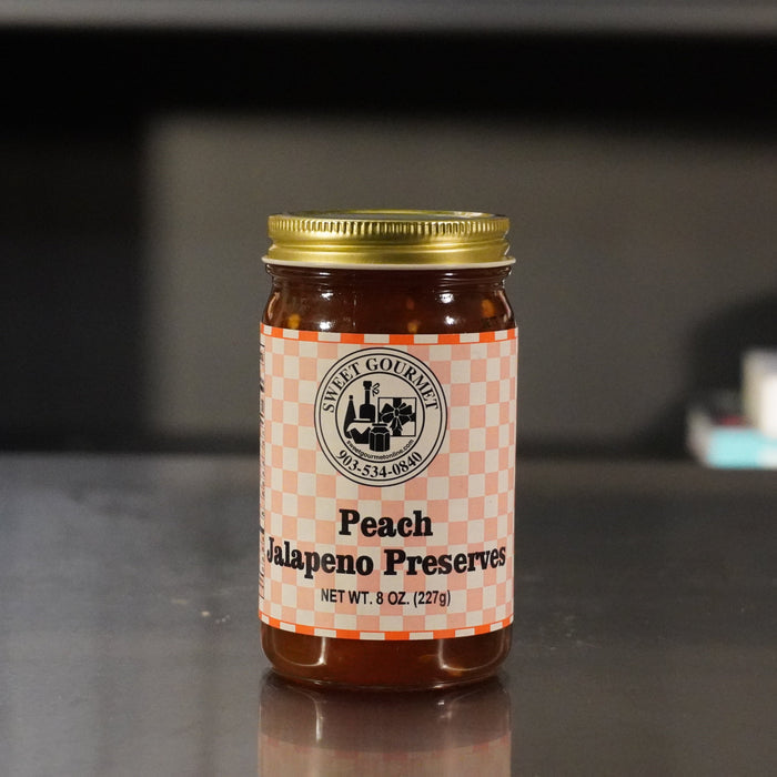 Sweet Gourmet Peach Jalapeno Preserves