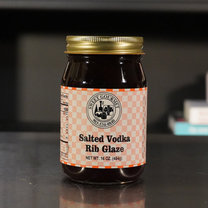 Sweet Gourmet Salted Vodka Rib Glaze
