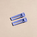 Taro purple hair clips from Nat + Noor at Clad, a sustainable clothing store in Asheville, NC