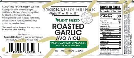 Terrapin Ridge Farms - Avo Aioli Roasted Garlic Squeeze