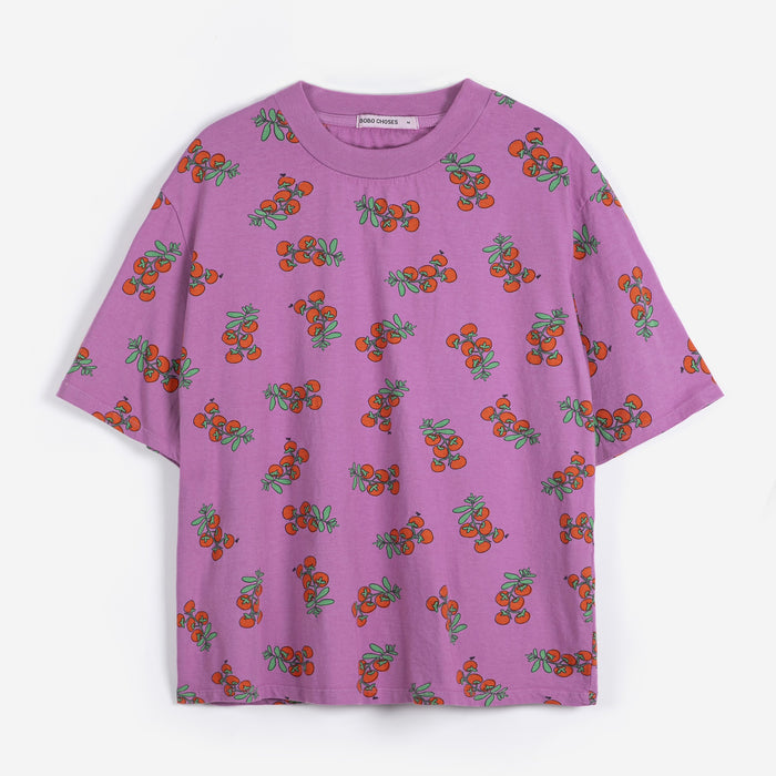 Tomatoes lilac lavender purple tee