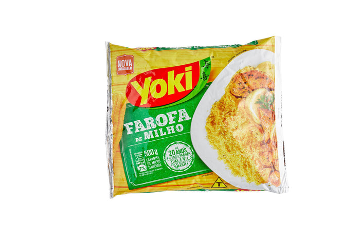 Yoki Seasoned Corn Flour (Farofa de Milho Pronta) 500g